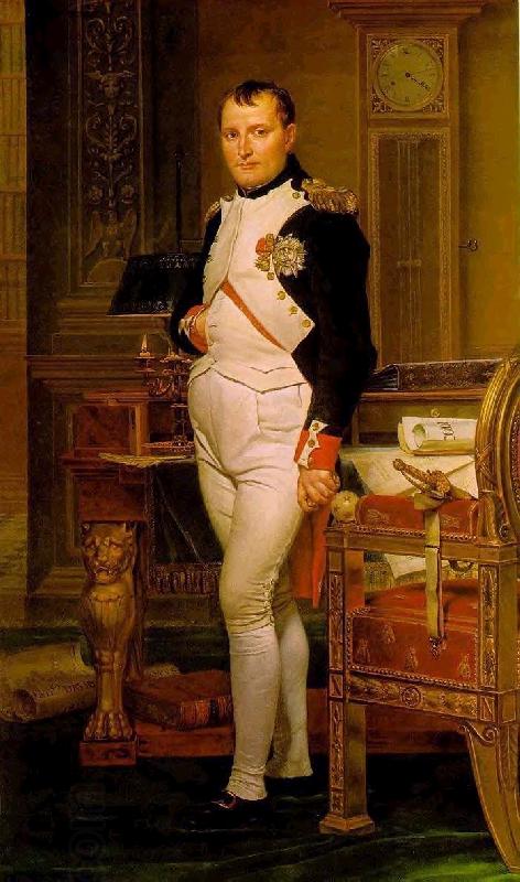 Jacques-Louis David Napoleon in His Study oil painting picture